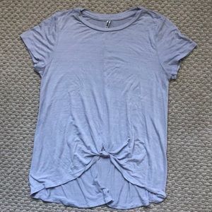 Lightweight yoga type workout tee